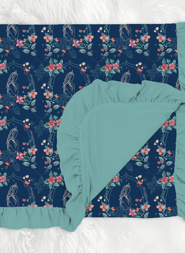 Esther Ruffle Heirloom Blanket
