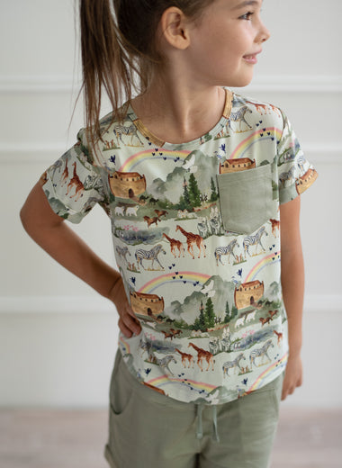 Noah Pocket Tee & Shorts Set
