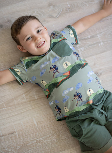 Goliath Pocket Tee & Shorts Set