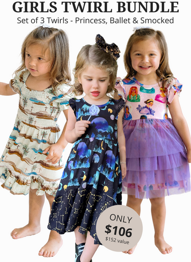 Girl's Twirl Dress Bundle