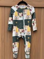 Silent Night Convertible Romper *preorder early/mid nov del*