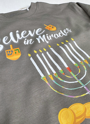 Chanukah Kid's Crewneck Sweatshirt