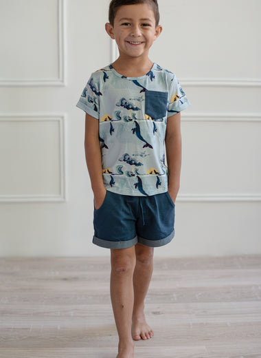 Jonah Pocket Tee & Shorts Set