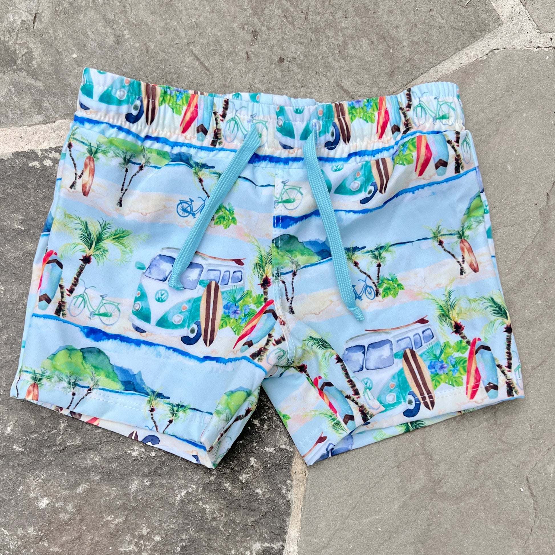 John B Shorts - made from recycled plastic right here in the USA