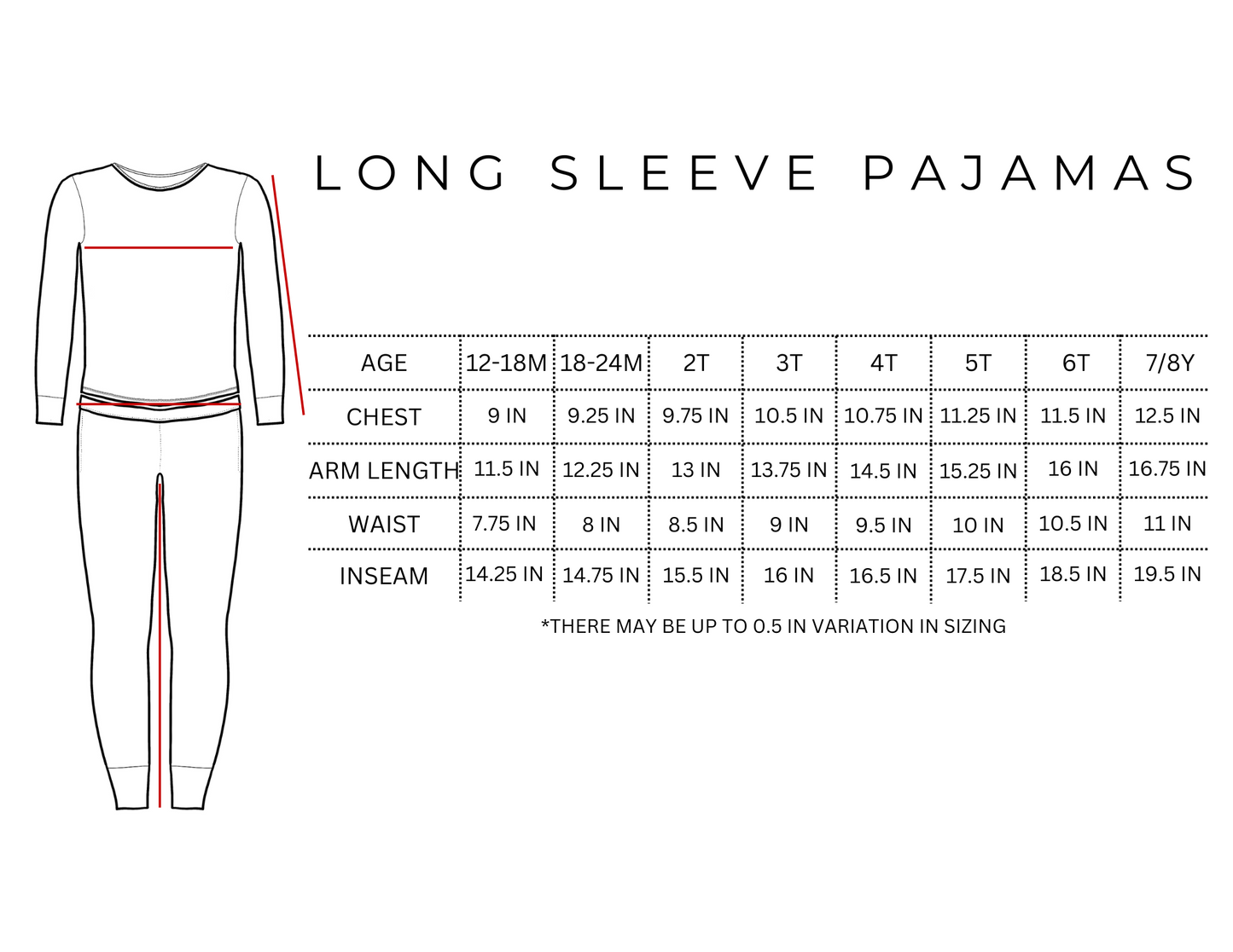 Evan Long Sleeve Pajamas